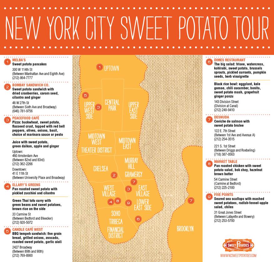 Sweet Potato Tour